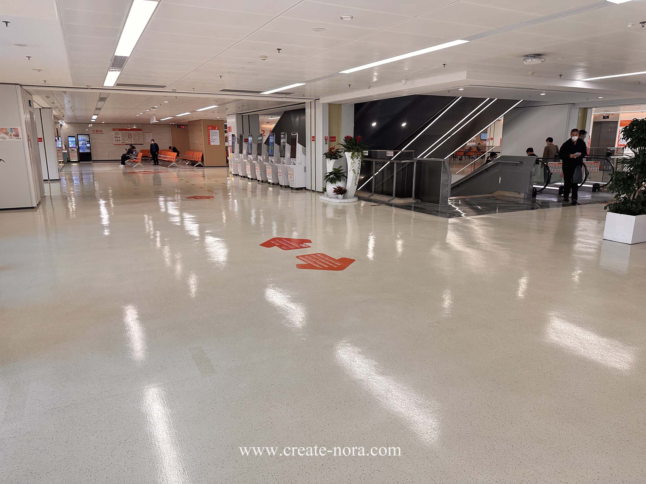 广州医科大学附属第一医院诺拉橡胶地板照片5